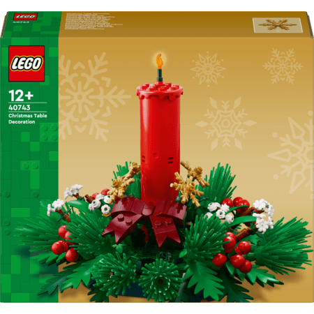 40743 LEGO® Ziemassvētku galda dekorācija 