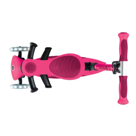 GLOBBER skrejritenis Go Up Deluxe Lights, fuksijas krāsa, 748-610 