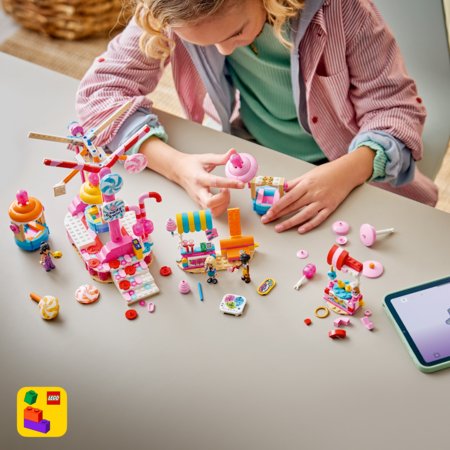 42700 LEGO® Friends Konfekšu un kēksiņu panorāmas rats 
