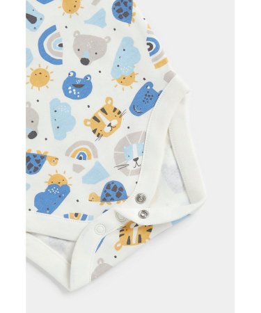 MOTHERCARE bodijs ar garām piedurknēm, 5 gab., FC042 