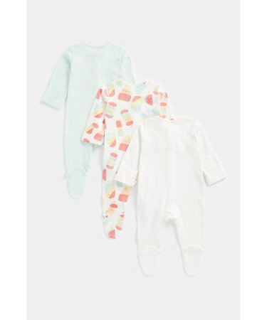 MOTHERCARE zīdaiņu kombinezons, 3 gab., EC652 630068
