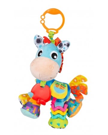PLAYGRO aktivitātes rotaļlieta Activity Friend Clip Clop, 0189035 
