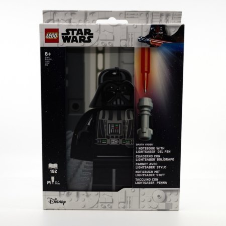 LEGO Star Wars piezīmju grāmatiņa ar gēla pildspalvu Darth Vader, 53492 