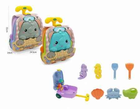 DIHUA TOYS Pludmales rotaļlietu komplekts 8gb, OB1312257 OB1312257