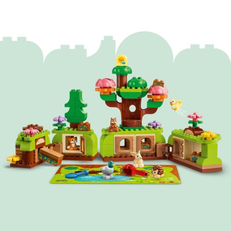 10480 LEGO® DUPLO® Atklājumu mežs ar savvaļas dzīvniekiem 