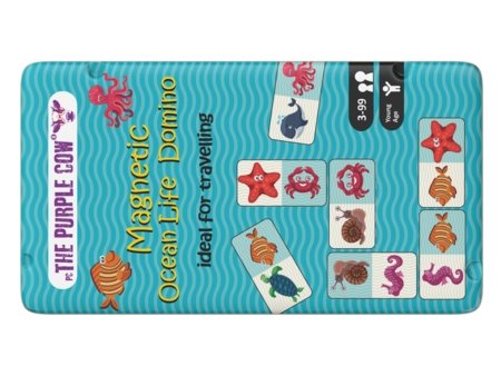 PURPLE COW ceļojumu spēle Ocean Life Domino (LT, LV, EE), 6916 