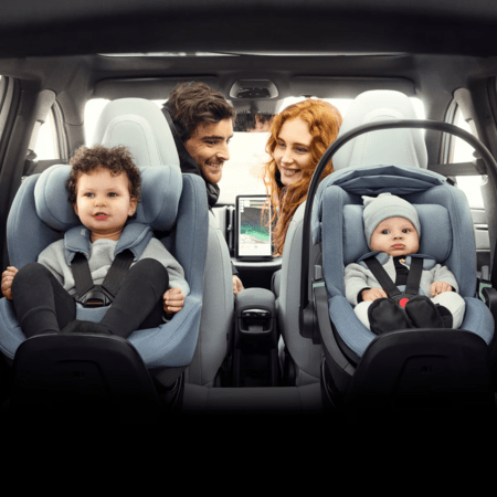 THULE autokrēsls Elm, 67-105 cm, Light Grey, 14000007 