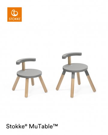 STOKKE koka krēsls MUTABLE™, storm grey, 627102 627102