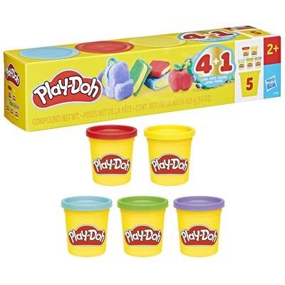 PLAY-DOH Plastilīns atgriešanās skolā, 5 gab., G18605L0 