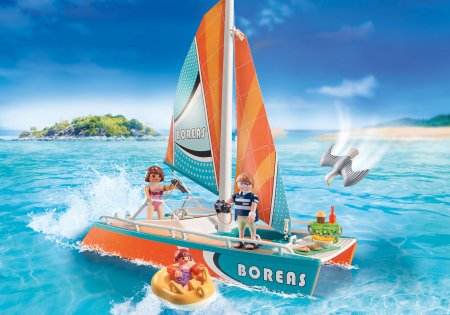 PLAYMOBIL FAMILY FUN katamarāns, 71043 71043