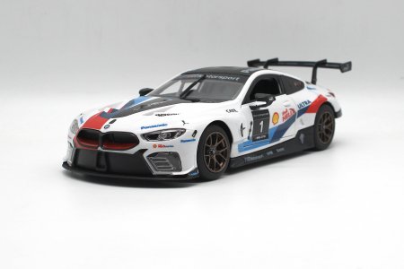 RASTAR R/C 1:18 rādiovadāms auto BMW M8 GTE, 97200 97200