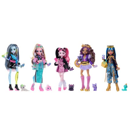 MONSTER HIGH lelle Lagoona, JHK33 