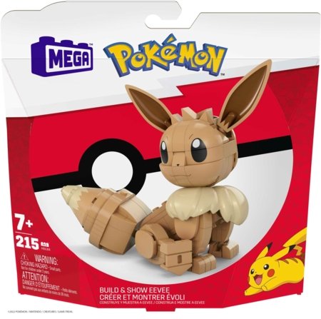 MEGA CONSTRUX POKEMON būvē un rādi Eevee, HDL84 HDL84