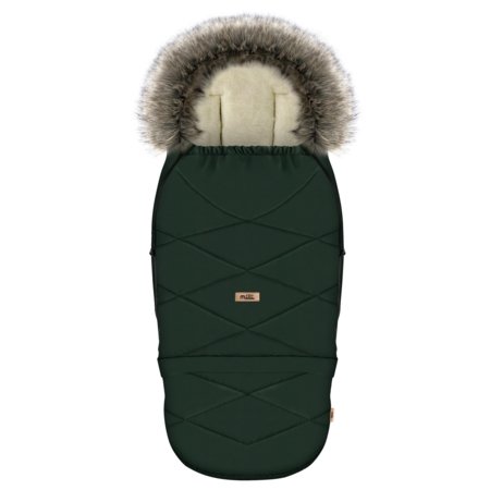 MILLI regulējams kāju sildītājs GROWUP, Bottle green, MIL1110162 
