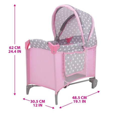 509 Crew Cotton Candy leļļu gulta, rozā, T762043 
