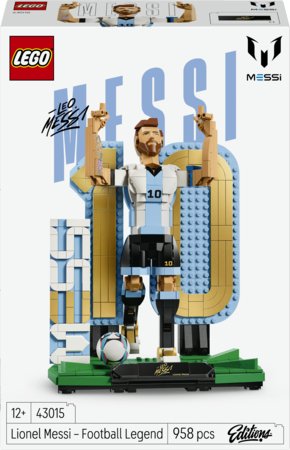 43015 LEGO® Editions Lionel Messi – Futbola leģenda 