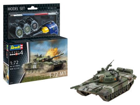 REVELL modelis T-72 M1, 63357 