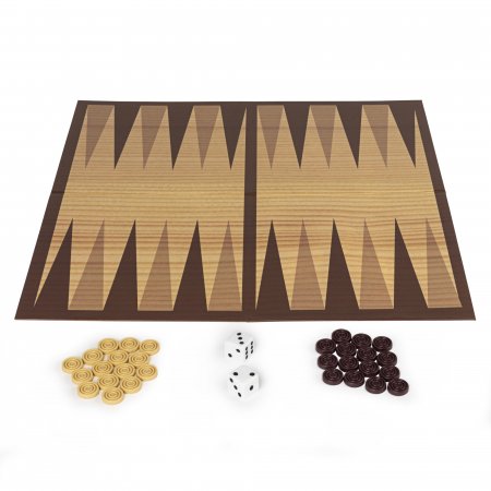 SPINMASTER GAMES galda spēle Backgammon, 6033309 