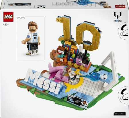43011 LEGO® Editions Lionel Messi – Futbola spilgtākie mirkļi 