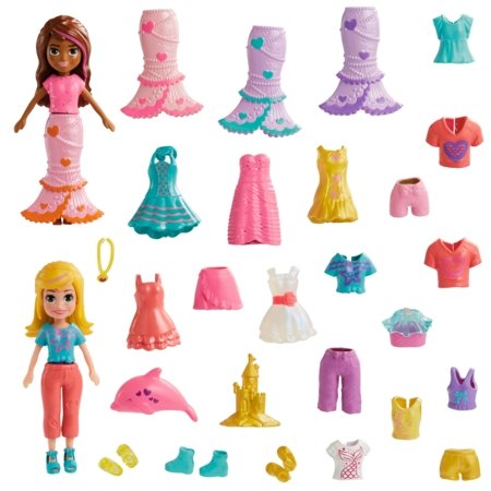 POLLY POCKET lelle - modes komplekts lielais, HNF51 HNF51