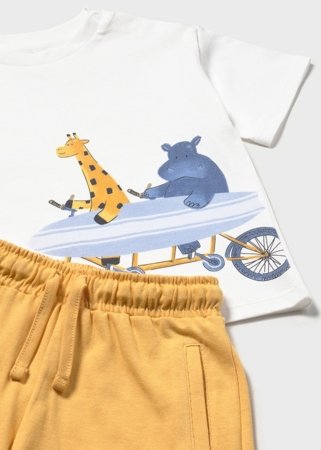 MAYORAL t-krekls ar šorti, peach, 1.670-44, 80  cm 