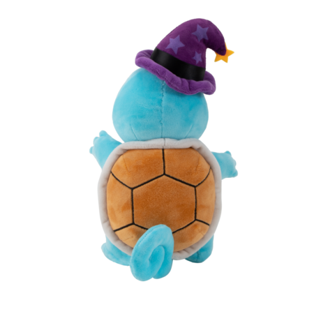 POKEMON plīša rotaļlieta Squirtle ar raganas cepuri, 20 cm, PKW3099 