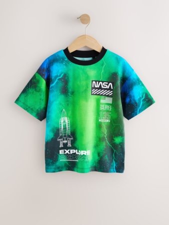 NEXT NASA t-krekls ar īsam piedurknēm, Y01323, 104 cm 