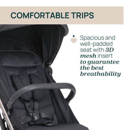 CHICCO sporta ratiņi DOLOMITI, Charcoal 