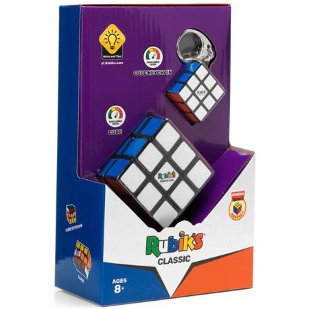 RUBIKS puzle Rubika kubs ar atslēgu piekariņu 6064011 