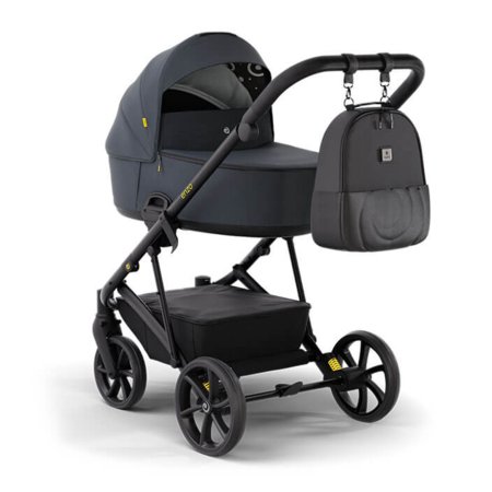 TUTIS universāls ratiņi ENZO, 2in1, Antracite, 1702546 