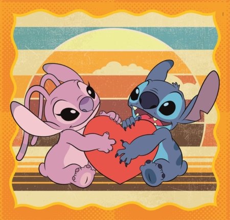 CLEMENTONI puzle Disney Stitch, 3x48 gab., 25062 
