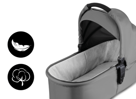 HAUCK universāls ratiņi SHOP N CARE TRIO SET, Grey, 149263 
