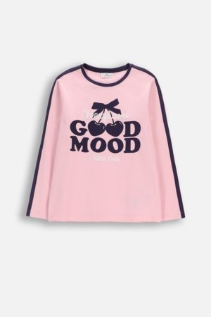 COCCODRILLO t-krekls ar garām piedurknēm, rozā, WC6143103SGJ-007-152, 152 cm 