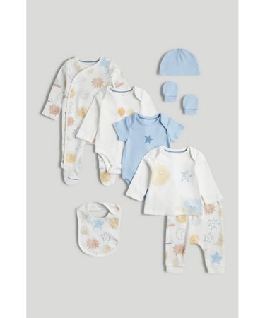 MOTHERCARE 8 daļu mazuļa komplekts, AV40701 50 cm 