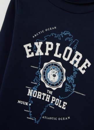 OVS t-krekls ar garām piedurknēm un augsto apkakli, cm, 002491072 