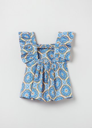OVS GIRL3-10Y BLOUSE S/S 1L 6-7 MULTICOLOUR 001780943 001780943