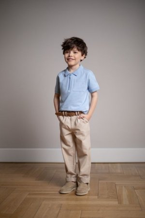 COCCODRILLO bikses, smilšu krāsa, WC6119101EJB-002-134, 134 cm 