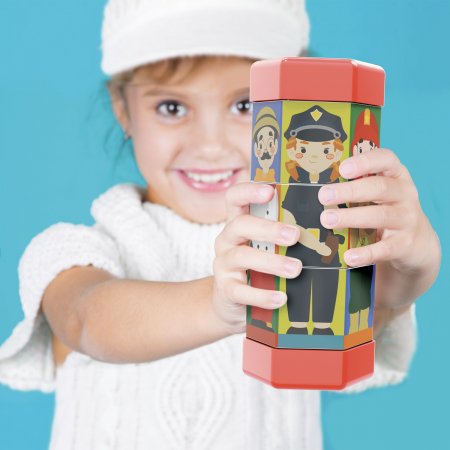 QUERCETTI rotējoša puzle bērni un darbi Tubo Mix and Match, 2583 2583