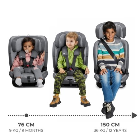 KINDERKRAFT autokrēsls ONETO3 i-Size, 76–150 cm, ar ISOFIX sistēmu, cherry pearl 