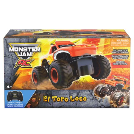 MONSTER JAM RC 1:24 apvidus auto El Toro Loco, 6076631 