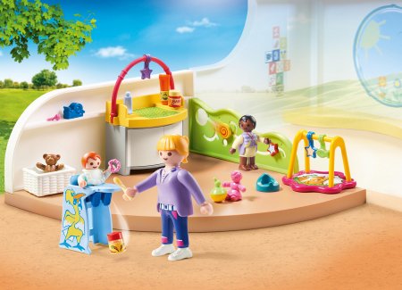 PLAYMOBIL CITY LIFE Mazuļu istaba, 70282 70282