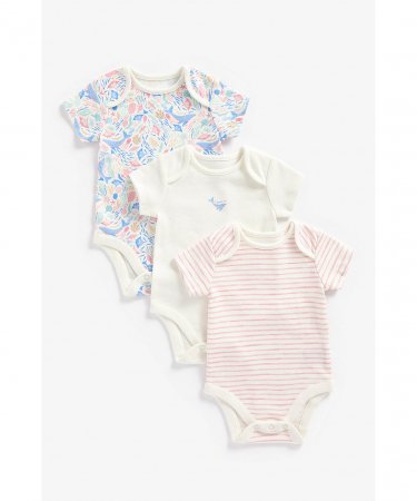 MOTHERCARE bodijs ar īsam piedurknēm, 3 gab., BB440 569889