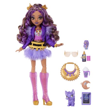MONSTER HIGH lelle Clawdeen, JHK30 
