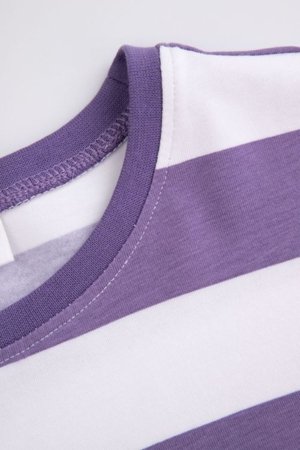 COCCODRILLO t-krekls ar garām piedurknēm, violeti, cm 