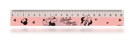 COOLPACK MINNIE MOUSE Lineāls 20 cm assort. , 16562PTR 