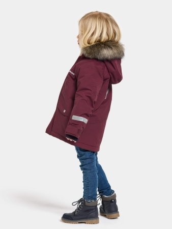 DIDRIKSONS ziemas jaka BJÄRVEN 3, ķiršu krāsa, 505470-I13, 140 cm 