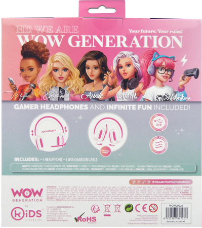 WOW GENERATION bluetooth austi?as, WOW00026 