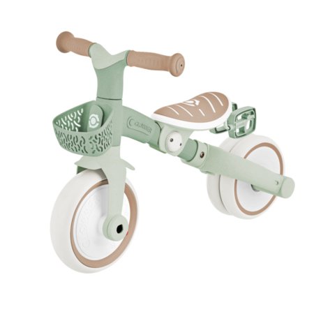 GLOBBER mācību trīsritenis Learning Trike 3in1 Plus, pistāciju, 738-109 
