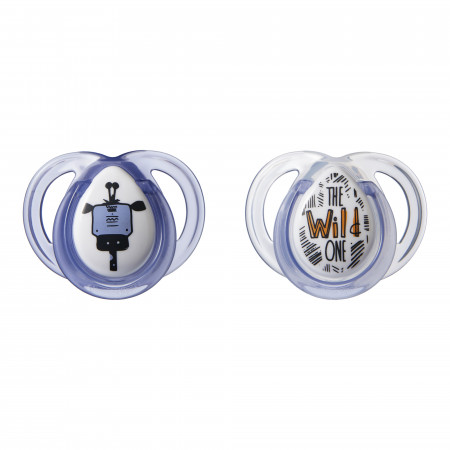 Tommee Tippee silikona māneklis 2vnt 0-6m Anytime 43335499 43335497