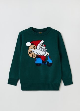 OVS BOY3-10Y TRICOT 2H 6-7 GREEN 001915461 